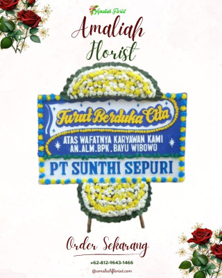 Papan Bunga Duka di Talun